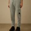 Cargo-Sweathose aus diagonal gewebtem Baumwollfleece mit Lens-Detail
