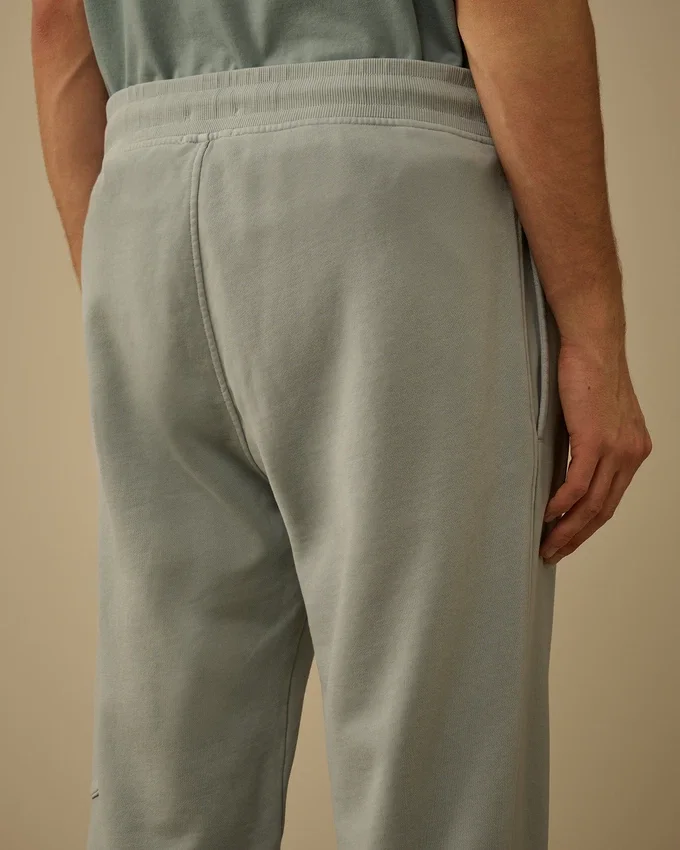 Cargo-Sweathose aus diagonal gewebtem Baumwollfleece mit Lens-Detail