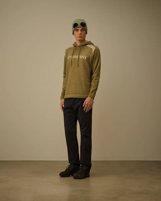 Chino-Hose aus Baumwollgabardine in Regular-Passform