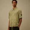 Chrome-R Kurzarm-Lens-Overshirt