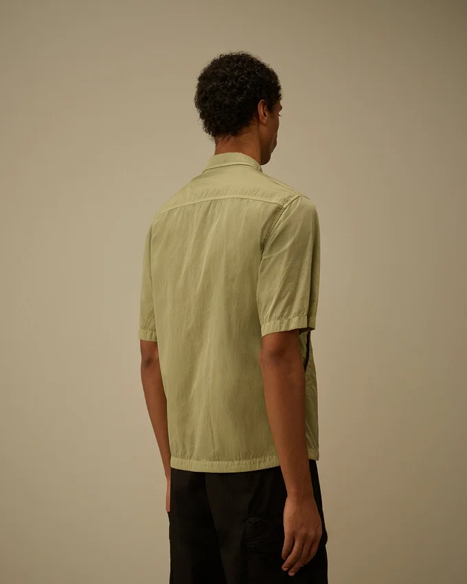 Chrome-R Kurzarm-Lens-Overshirt
