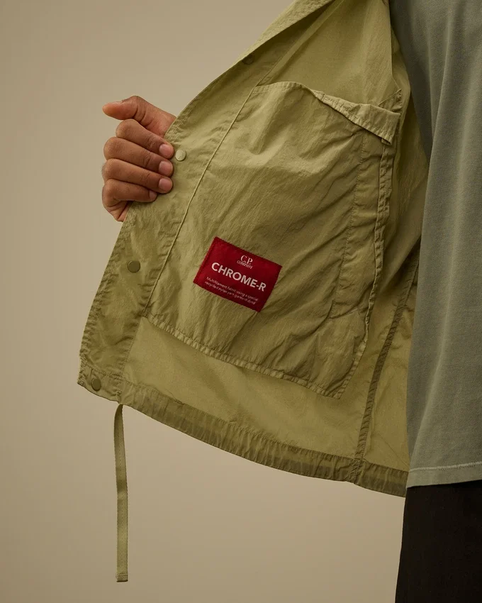 Chrome-R Kurzarm-Lens-Overshirt