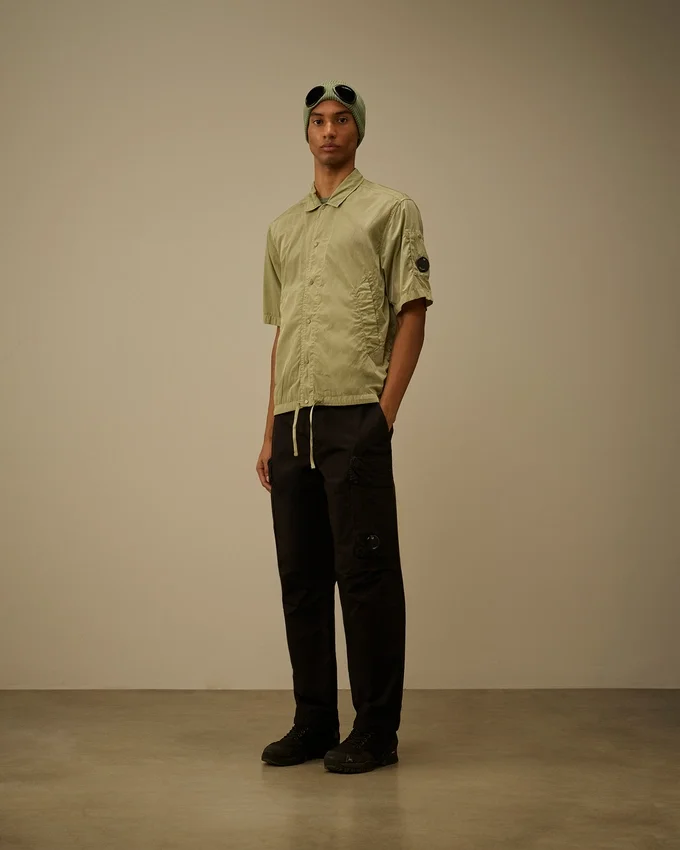 Chrome-R Kurzarm-Lens-Overshirt