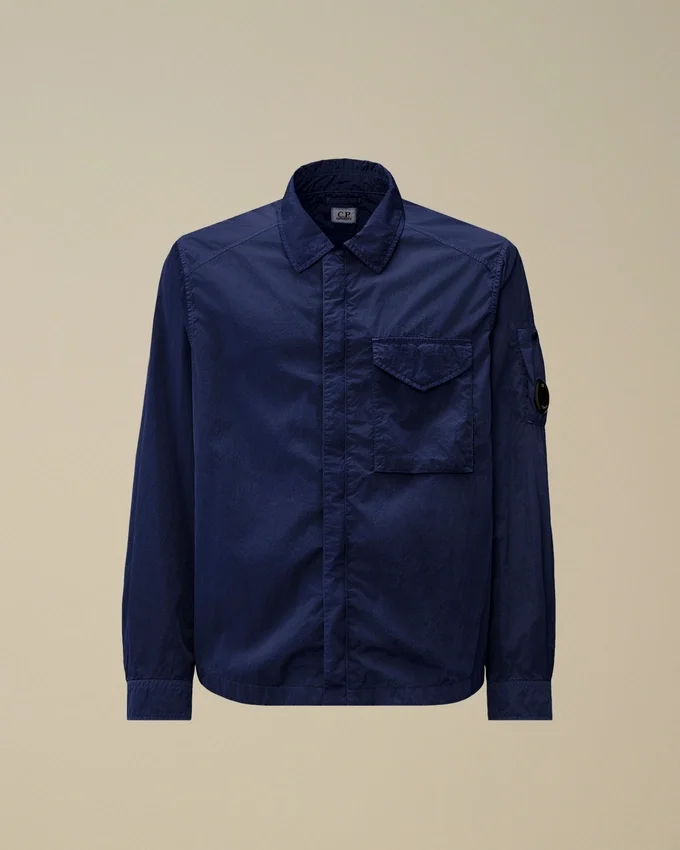 Chrome-R Overshirt mit Reißverschluss und Brillenfach