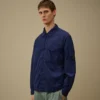 Chrome-R Overshirt mit Reißverschluss und Brillenfach