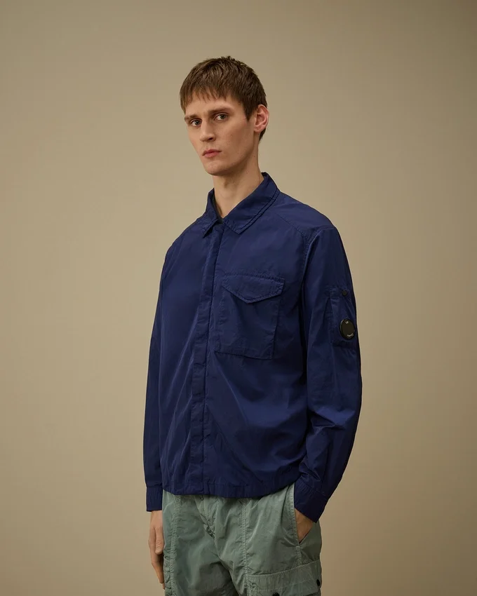 Chrome-R Overshirt mit Reißverschluss und Brillenfach