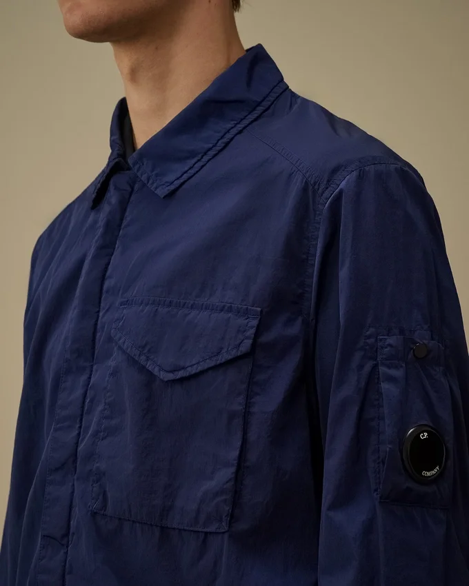 Chrome-R Overshirt mit Reißverschluss und Brillenfach