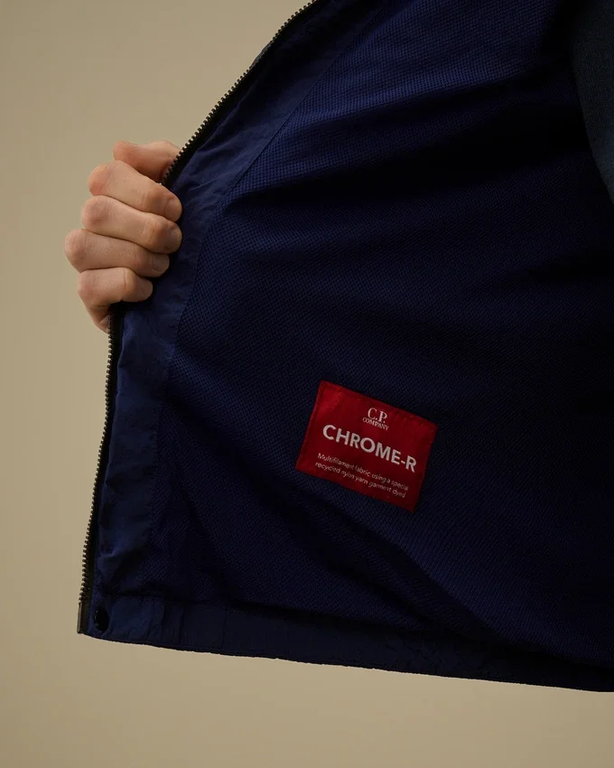 Chrome-R Overshirt mit Reißverschluss und Brillenfach