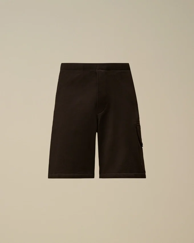 Diagonal-Fleece-Cargo-Sweatshorts