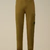 Diagonal Raised Fleece Cargo Lens Jogginghose
