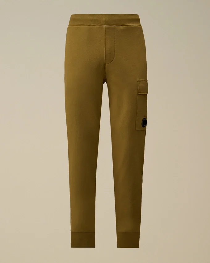 Diagonal Raised Fleece Cargo Lens Jogginghose