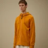 Diagonal Raised Fleece Goggle Sweatshirt