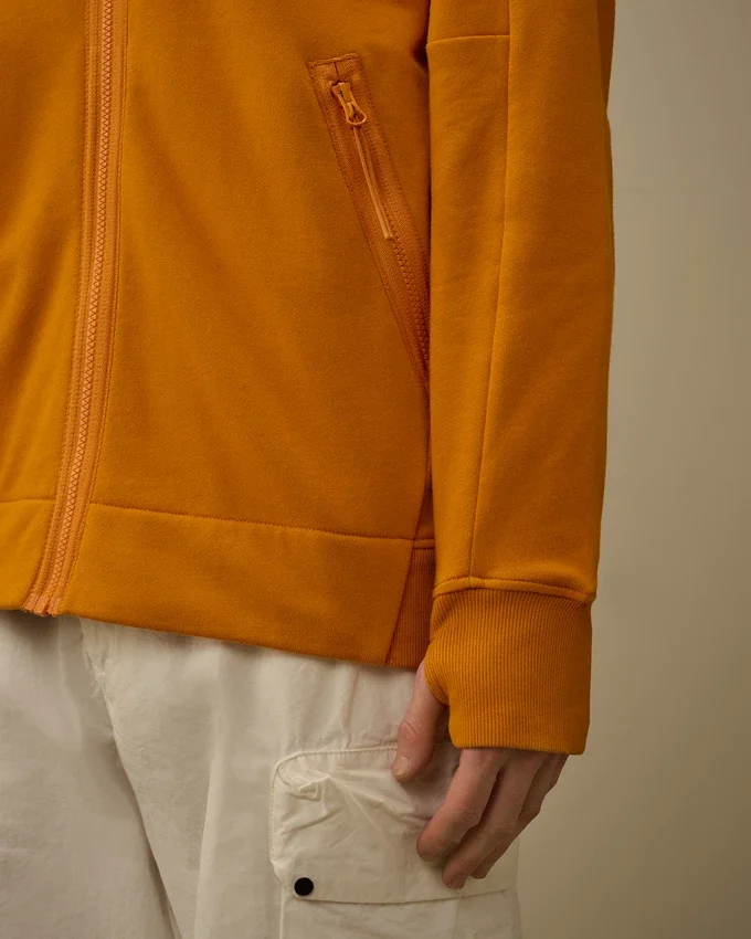 Diagonal Raised Fleece Goggle Sweatshirt