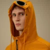 Diagonal Raised Fleece Goggle Sweatshirt