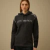 Doppelt gefärbter Kapuzenpullover aus Baumwoll-Chenille