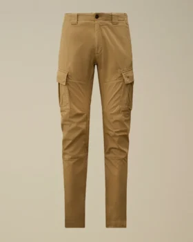 Ergonomische Cargo-Hose aus Stretch-Satin mit Logo
