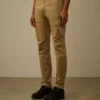 Ergonomische Cargo-Hose aus Stretch-Satin mit Logo
