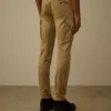 Ergonomische Cargo-Hose aus Stretch-Satin mit Logo