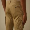 Ergonomische Cargo-Hose aus Stretch-Satin mit Logo