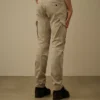 Ergonomische Lens-Hose aus Stretch-Satin