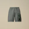 Flatt Nylon-Cargo-Badeshorts mit gemischten Linsen
