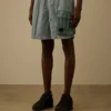 Flatt Nylon-Cargo-Badeshorts mit gemischten Linsen