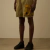 Flatt Nylon-Cargo-Badeshorts mit gemischten Linsen