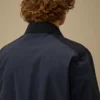 Flatt Nylon-Jacke mit gemischten Knöpfen und Linsen