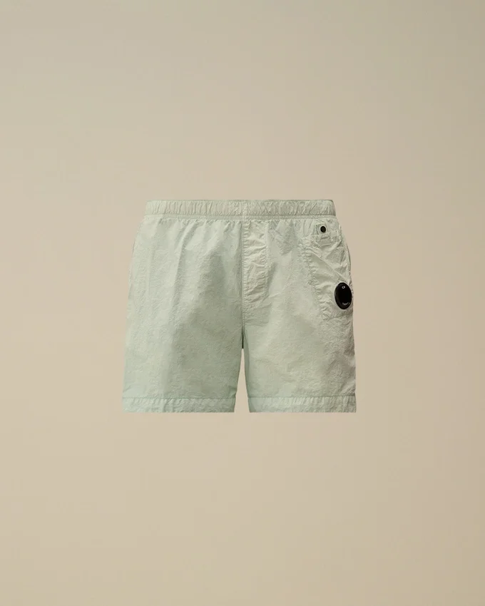 Flatt Nylon-Lens-Badeshorts