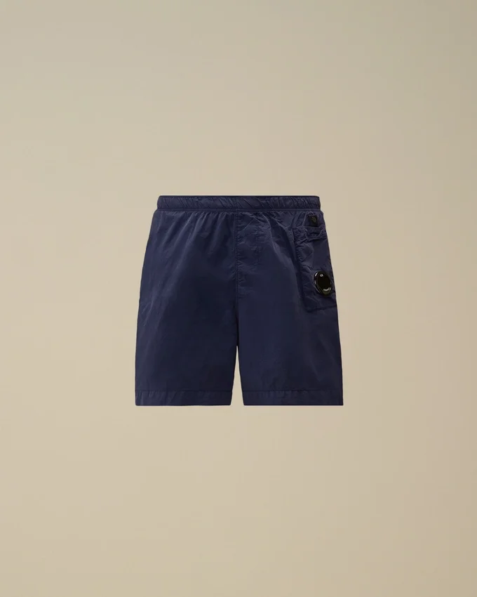 Flatt Nylon-Lens-Badeshorts
