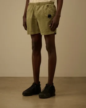 Flatt Nylon-Lens-Badeshorts