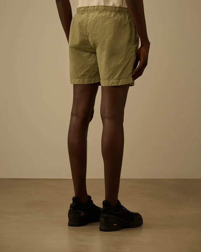 Flatt Nylon-Lens-Badeshorts