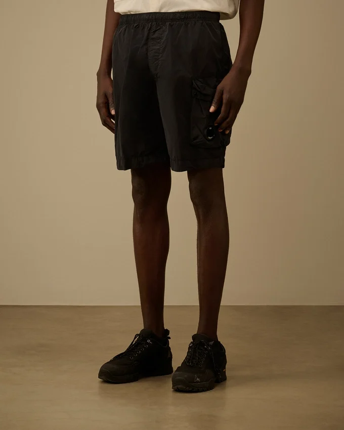 Flatt Nylon Lens Cargo-Badeshorts