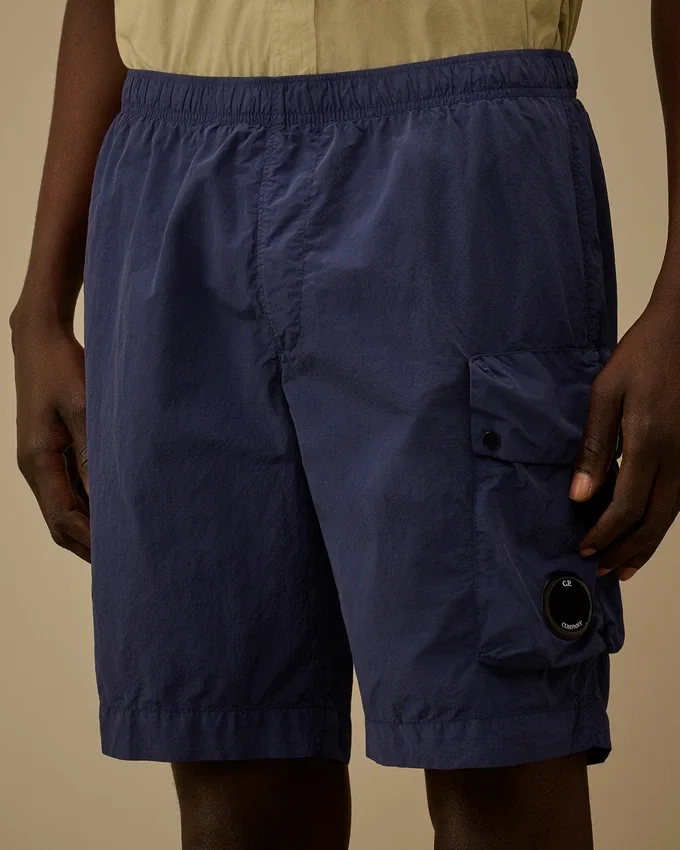 Flatt Nylon Lens Cargo-Badeshorts