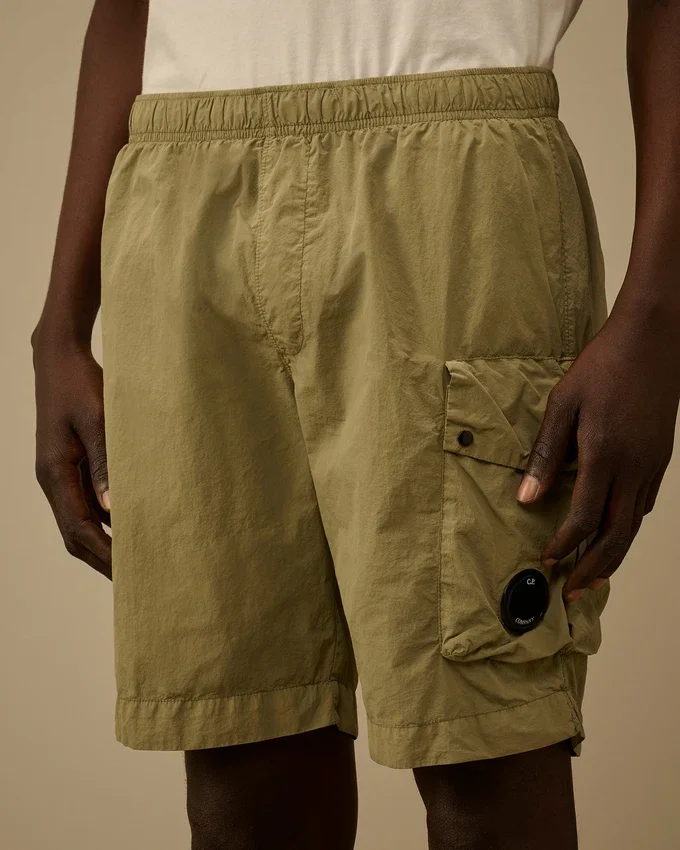 Flatt Nylon Lens Cargo-Badeshorts