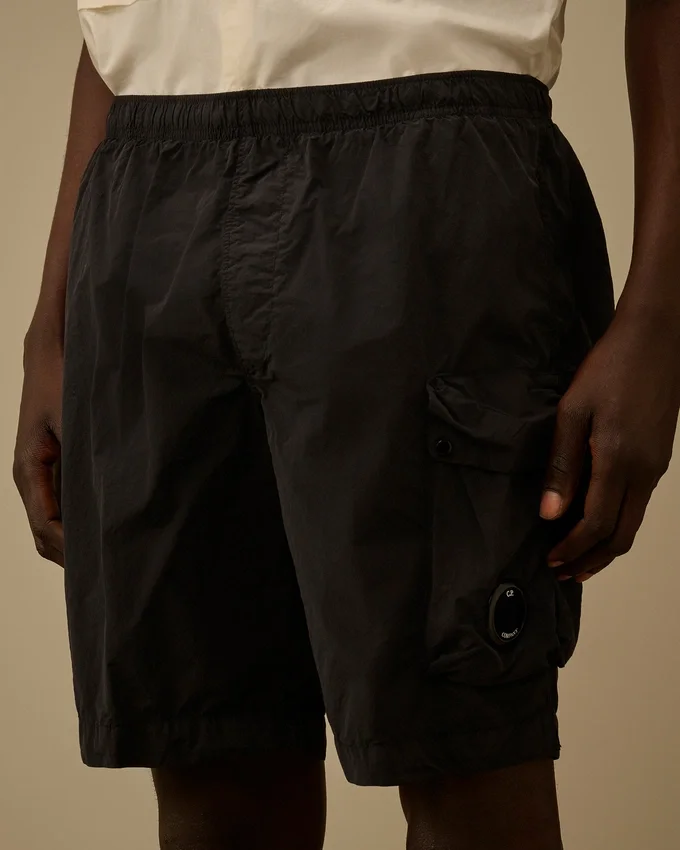 Flatt Nylon Lens Cargo-Badeshorts