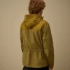 Flatt Nylon-Misch-Kapuzenjacke mit Linsen