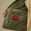 Heavy Chrome-R Overshirt mit Reißverschluss und Brillen-Detail