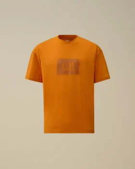 Jersey 30/1 Kurzarm-Hemd mit Logo-Etikett