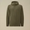 Kapuzen-Sweatshirt aus schwerem Piqué