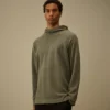 Kapuzen-Sweatshirt aus schwerem Piqué