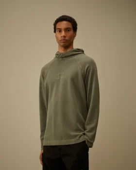 Kapuzen-Sweatshirt aus schwerem Piqué