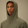 Kapuzen-Sweatshirt aus schwerem Piqué