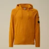 Kapuzenpullover aus Baumwolle/Nylon mit Lens-Elementen