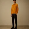Kapuzenpullover aus Baumwolle/Nylon mit Lens-Elementen