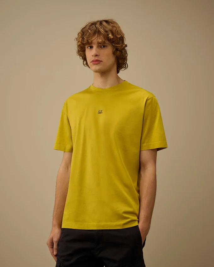 Kurzarm-Hemd aus merzerisiertem Jersey 70/2 Gasato