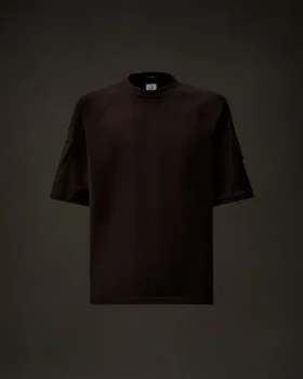 Kurzarm-Sweatshirt aus Stretch-Fleece der Metropolis Series