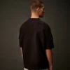 Kurzarm-Sweatshirt aus Stretch-Fleece der Metropolis Series