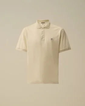 Kurzärmeliges Polohemd aus 70/2 merzerisiertem Jersey Gasato