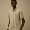 Kurzärmeliges Polohemd aus Stretch-Piqué